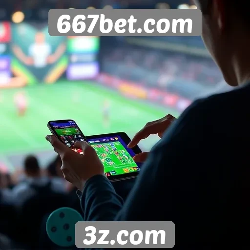 Experiência do usuário em dispositivos móveis no 667bet.com